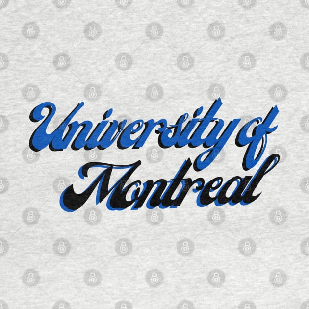 University of Montreal by stickersbyjori